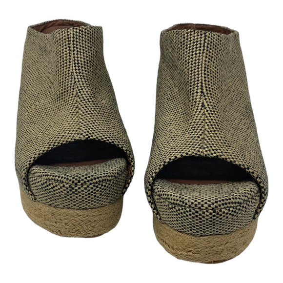 Jeffrey Campbell Virgo wedge platform sandals size 9 - Picture 2 of 12